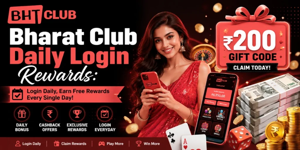 Bht club daily login rewards